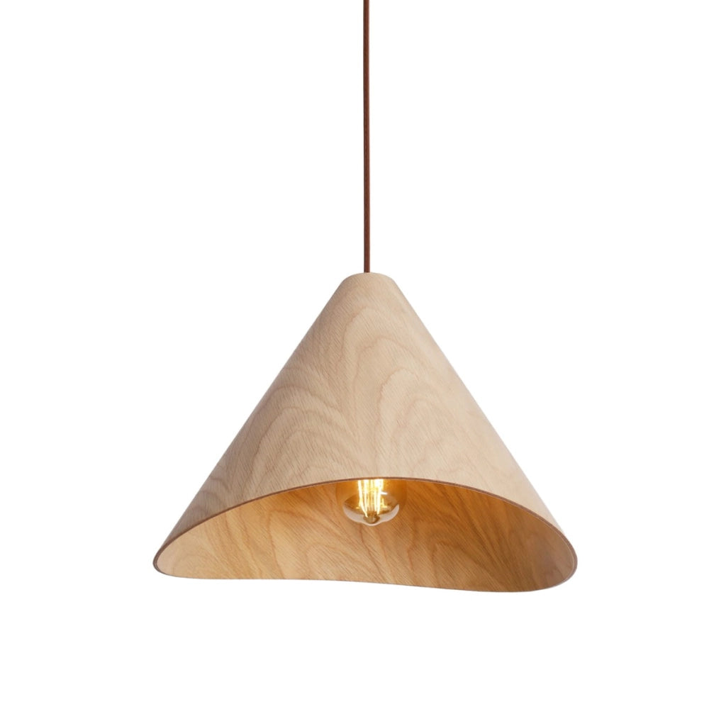 Lampada a sospensione scandinava rovere Sakura E27 Maxlight