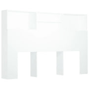 Testiera | Testata con Contenitore Bianco 160x19x103,5 cm