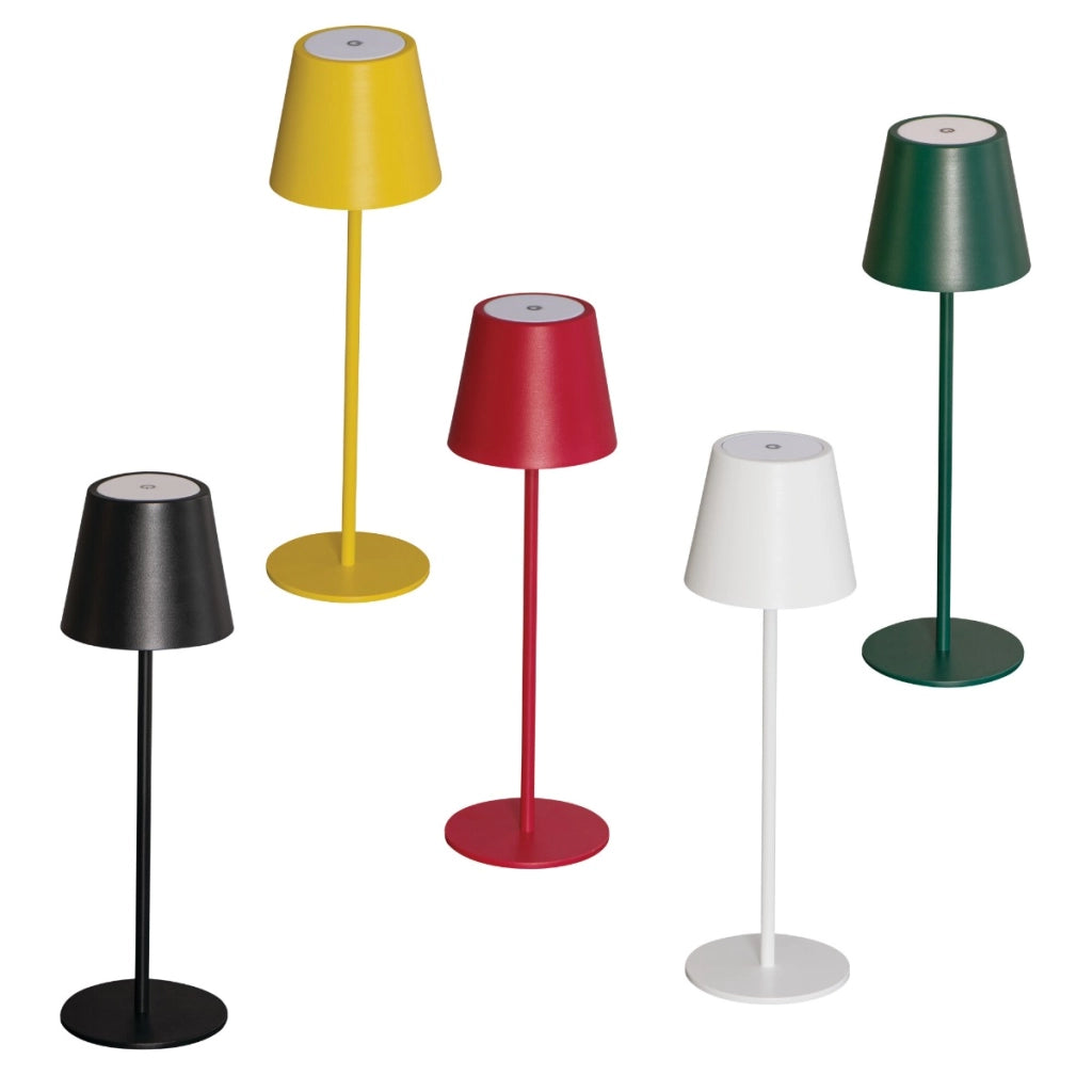Lampada da tavolo INITA Kanlux nera wireless LED 1,2W