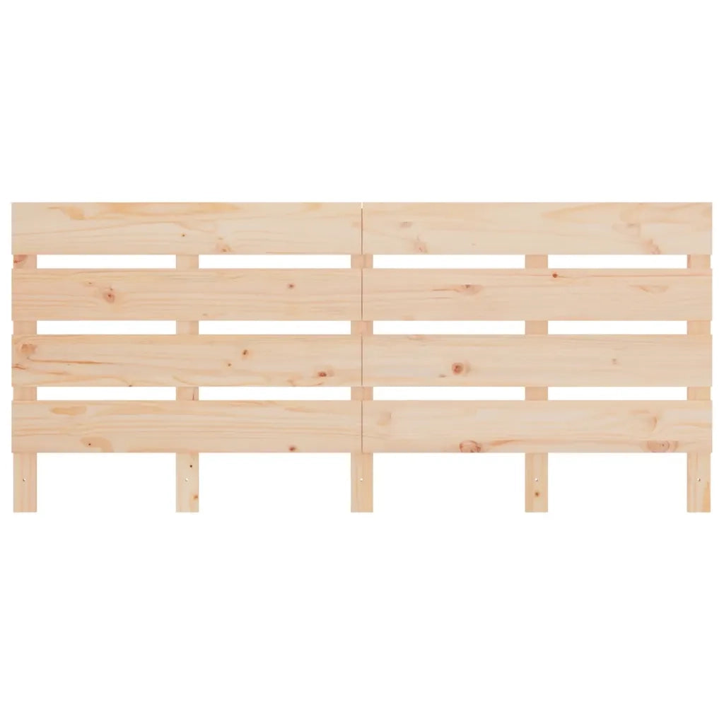 Testiera | Testata per Letto 150x3x80 cm in Legno Massello di Pino