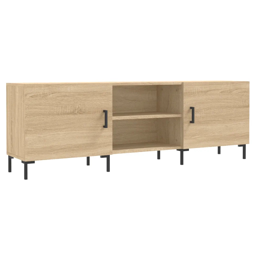 Mobile Porta TV-Credenza per TV Rovere Sonoma 150x30x50 cm in Legno Multistrato