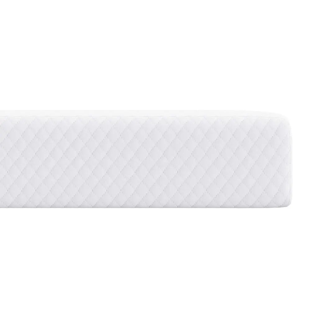Topper per materasso Bianco 160 x 200 cm Tessuto Jacquard 4106250