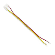 Connettore striscia LED COB 10mm doppio con cavo Ecolight