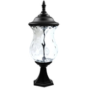 Lampada da esterno LED bassa nera 3000K Marsylia Polux