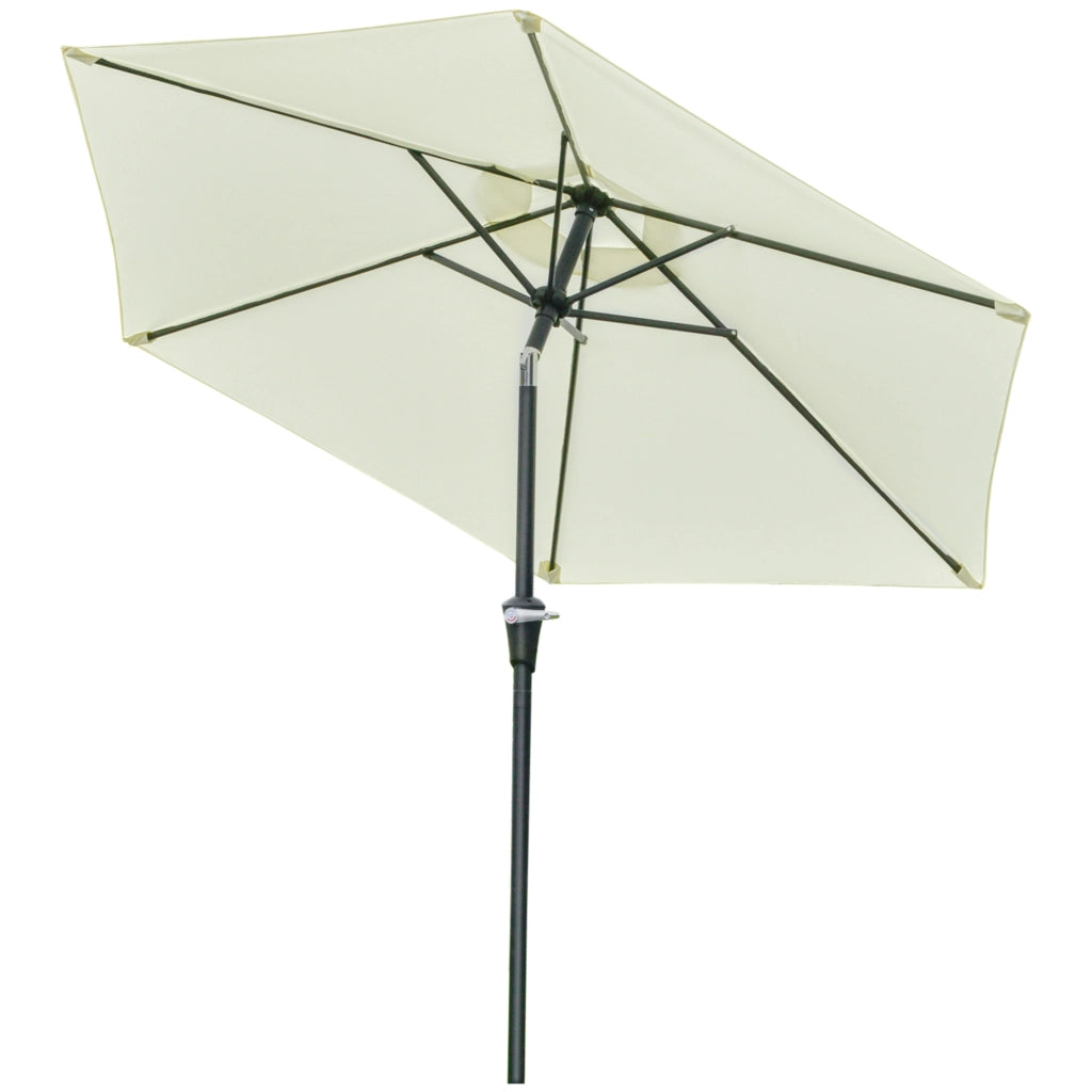 Ombrellone da Giardino ¨C Minimal ¨C Crema 230x216 cm