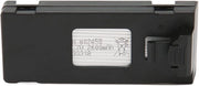 Drone RC Batteria - 3,7V 2600mAh - Materiale Durissimi - Integrata - Lunga Durata di Potenza - Adatta per E88 E88PRO E88MAX E525 E99 E99PRO P...
