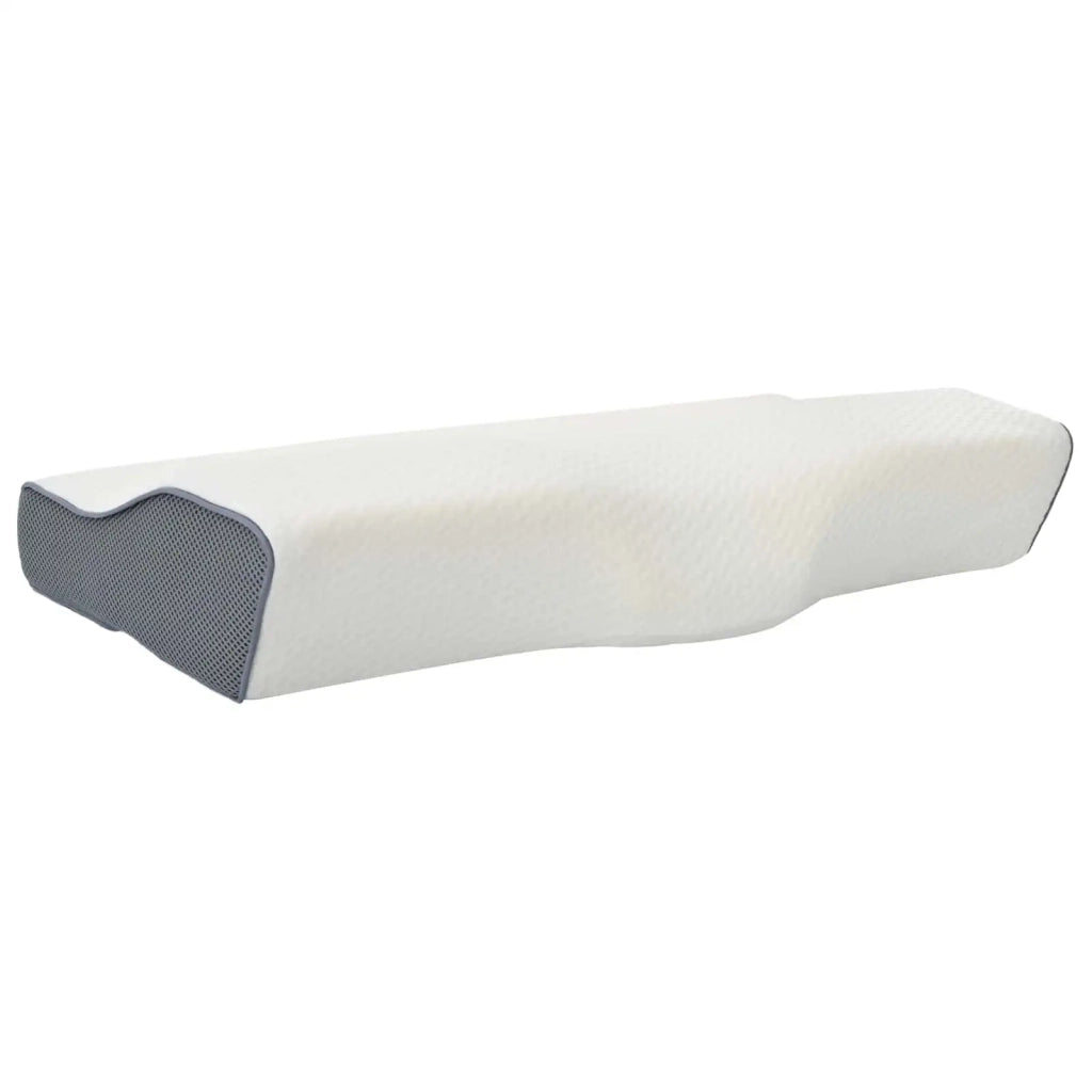 Cuscino cervicale Bianco Schiuma Memory 59 x 34,5 x 12 cm 42012694