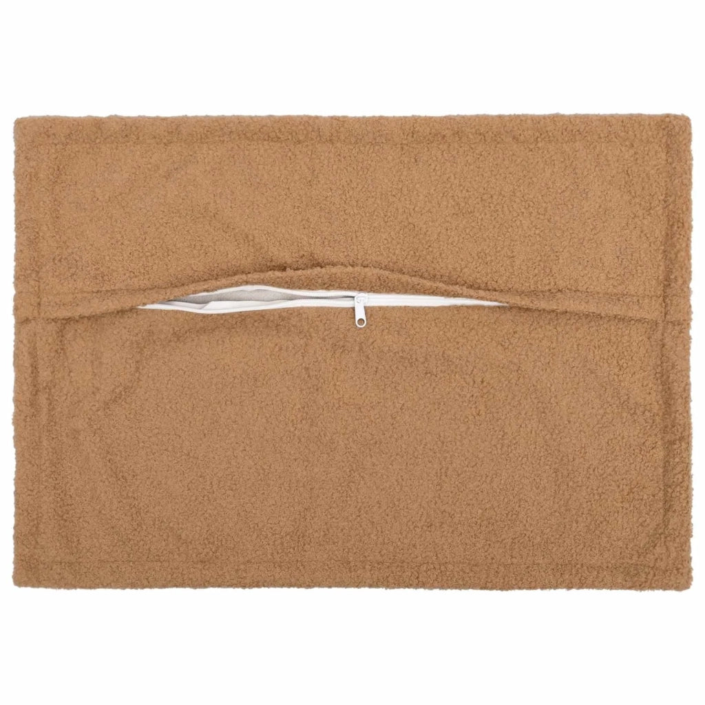 Federa 6 pcs HOUTEN Beige 50 x 75 cm Bouclé 919838