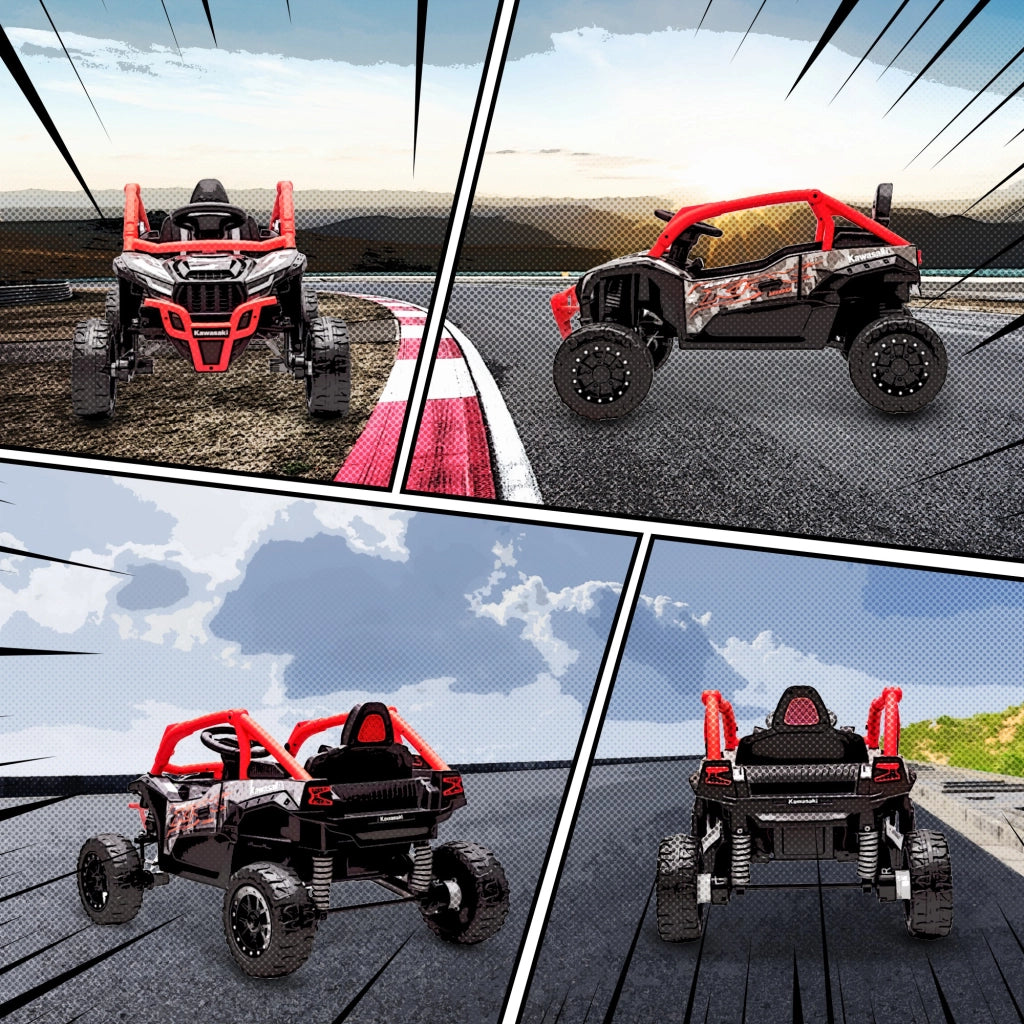 Giocattolo Auto Bambini 12V ¨C Zephmum ¨C Rosso