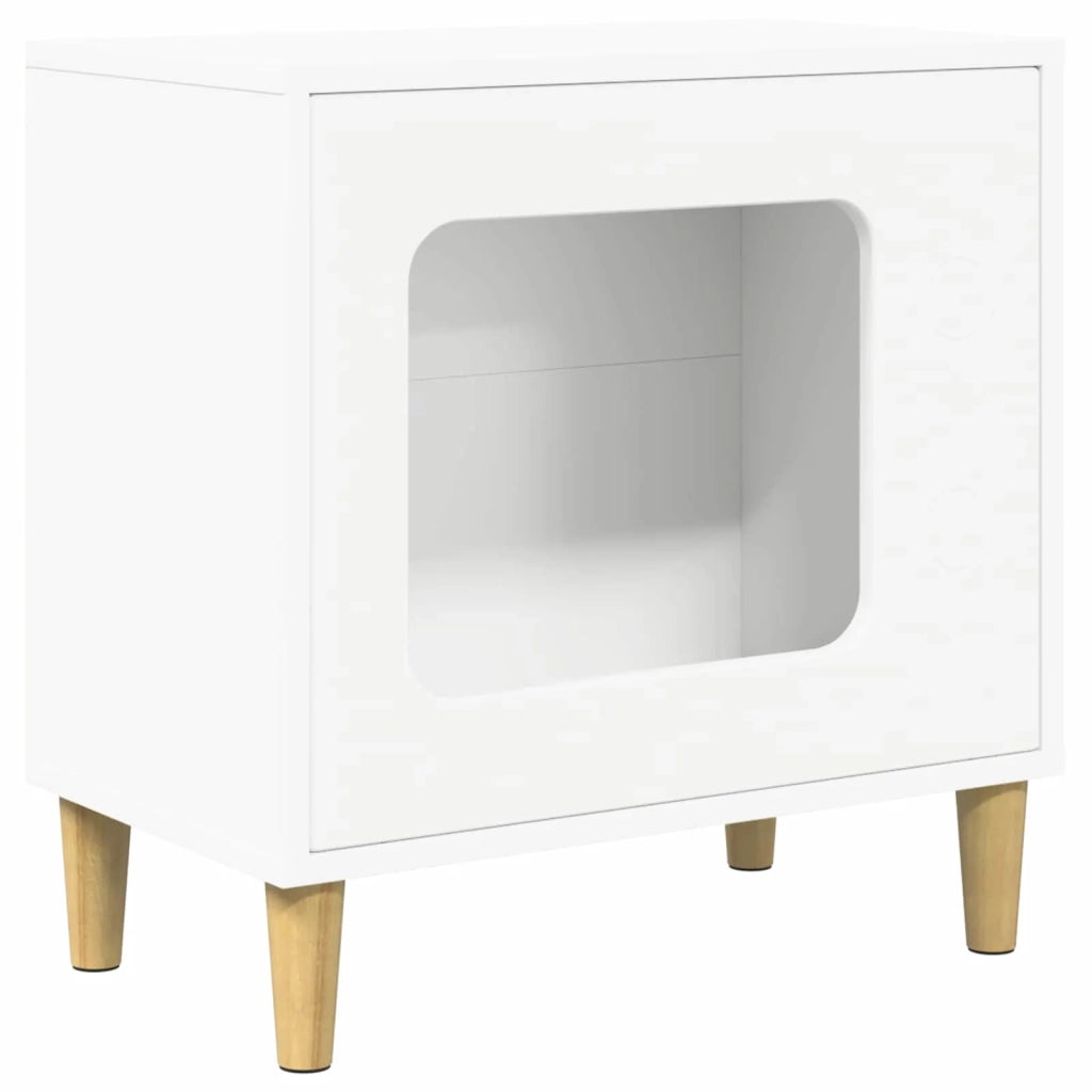 Casa per Gatti Bianco 51 x 30 x 52 cm Legno multistrato 8000653