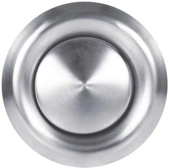 Copertura dei canali di ventilazione in acciaio inossidabile - Regolabile - Vano di scarico dell'aria - Riduzione del rumore - Diametro 140/165/190 mm