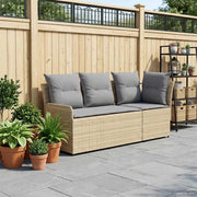 Sofa da giardino-Divano con braccioli da giardino con divano angolare 2 Pezzo 626253