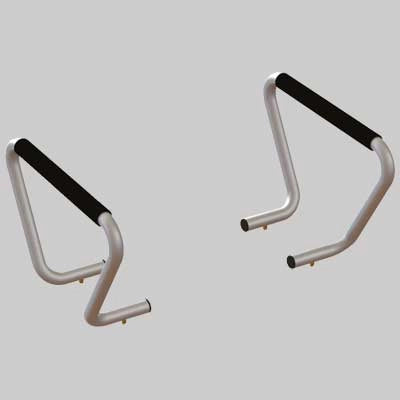 BRACCIOLI FISSI PER ALZAWATER  Alluminio Neoprene     MADE IN ITALY