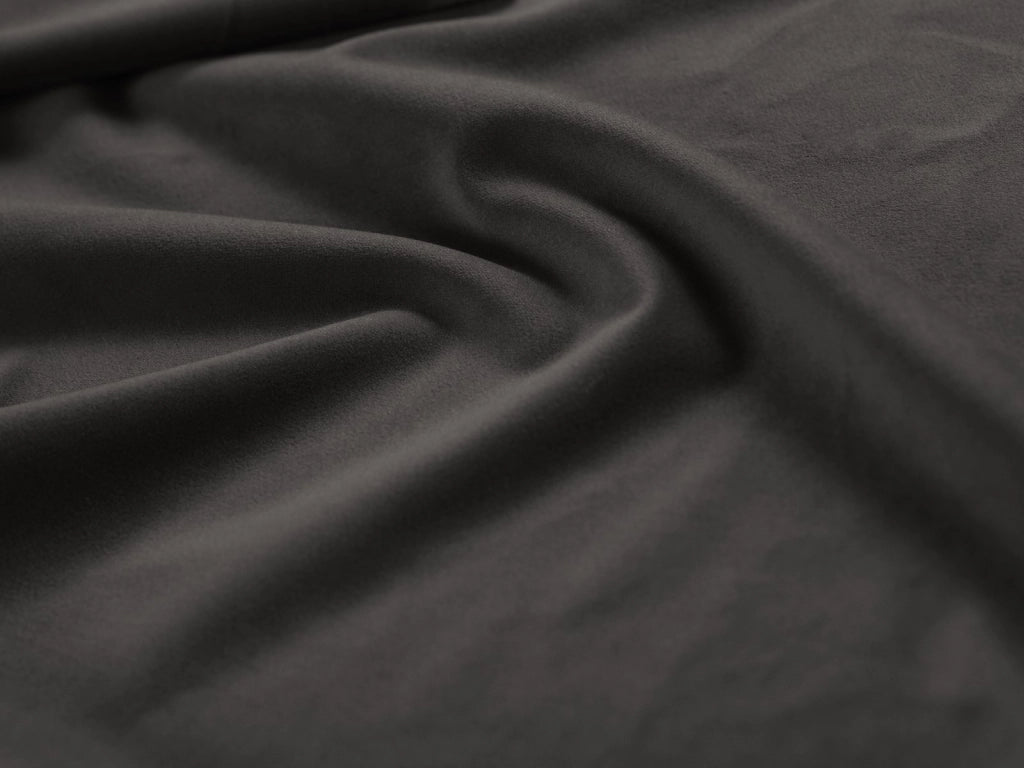 Cosmopolitan Design - Divano "Bali" 2 posti in velluto grigio scuro 
