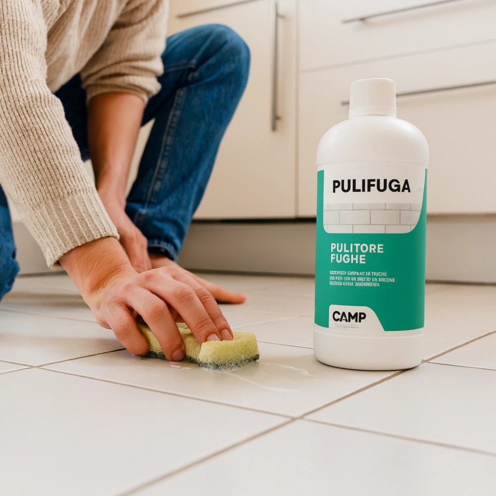 Pulifuga detergente concentrato per fughe e pavimenti 1 litro 3 pezzi