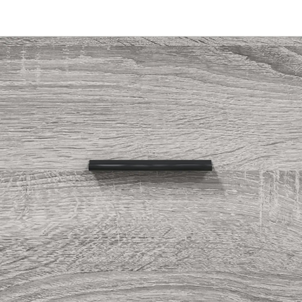 Credenza Grigio Sonoma 69,5x34x90 cm in Legno Multistrato 828002