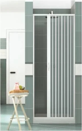 Box doccia Vergine 75xh185 in pvc con apertura laterale