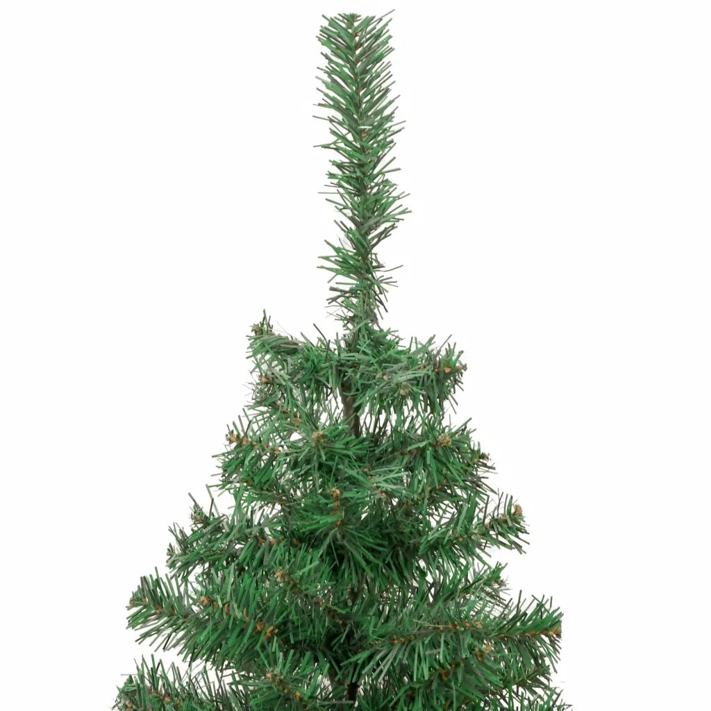 Albero Natale Artificiale con Supporto Acciaio 210 cm 910 Rami 60176