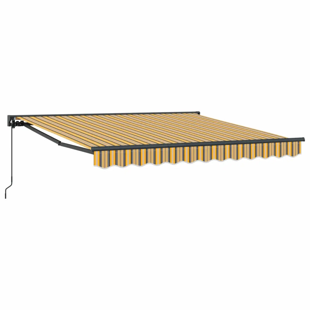 Struttura della tenda Giallo e Grigio 350 x 250 cm 3330319