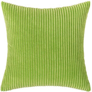 Set di cuscini decorativi a corduroy - 40 x 40 cm - Verde mela - Materiale morbido - 2 pezzi