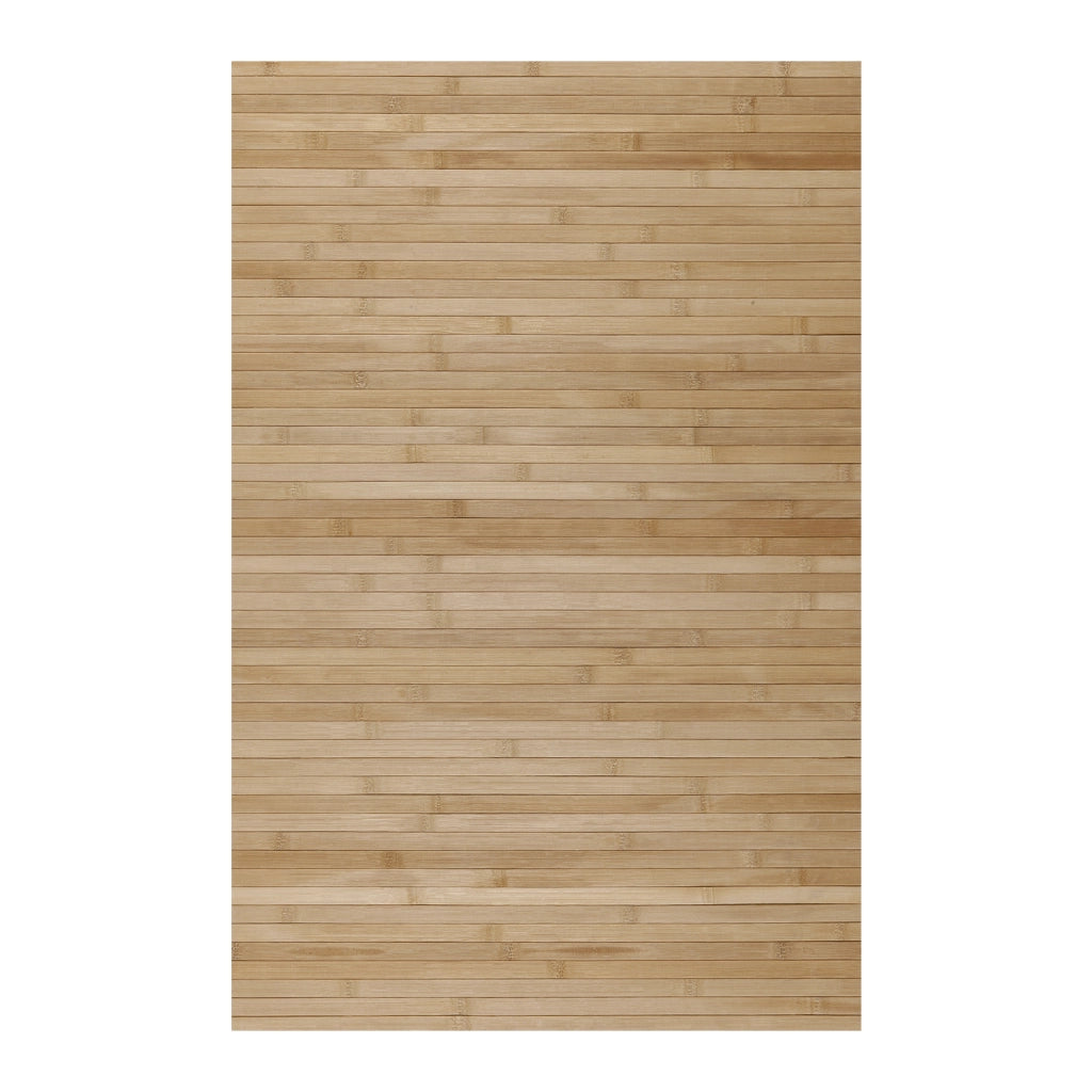 Tappeto vinilico di alta qualità marrone chiaro 50x140