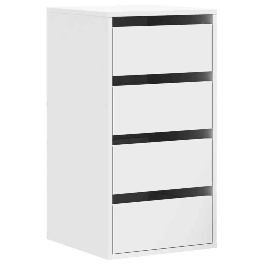 Cassettiera Bianca 40x41x76 cm in Legno Multistrato CFW4610669