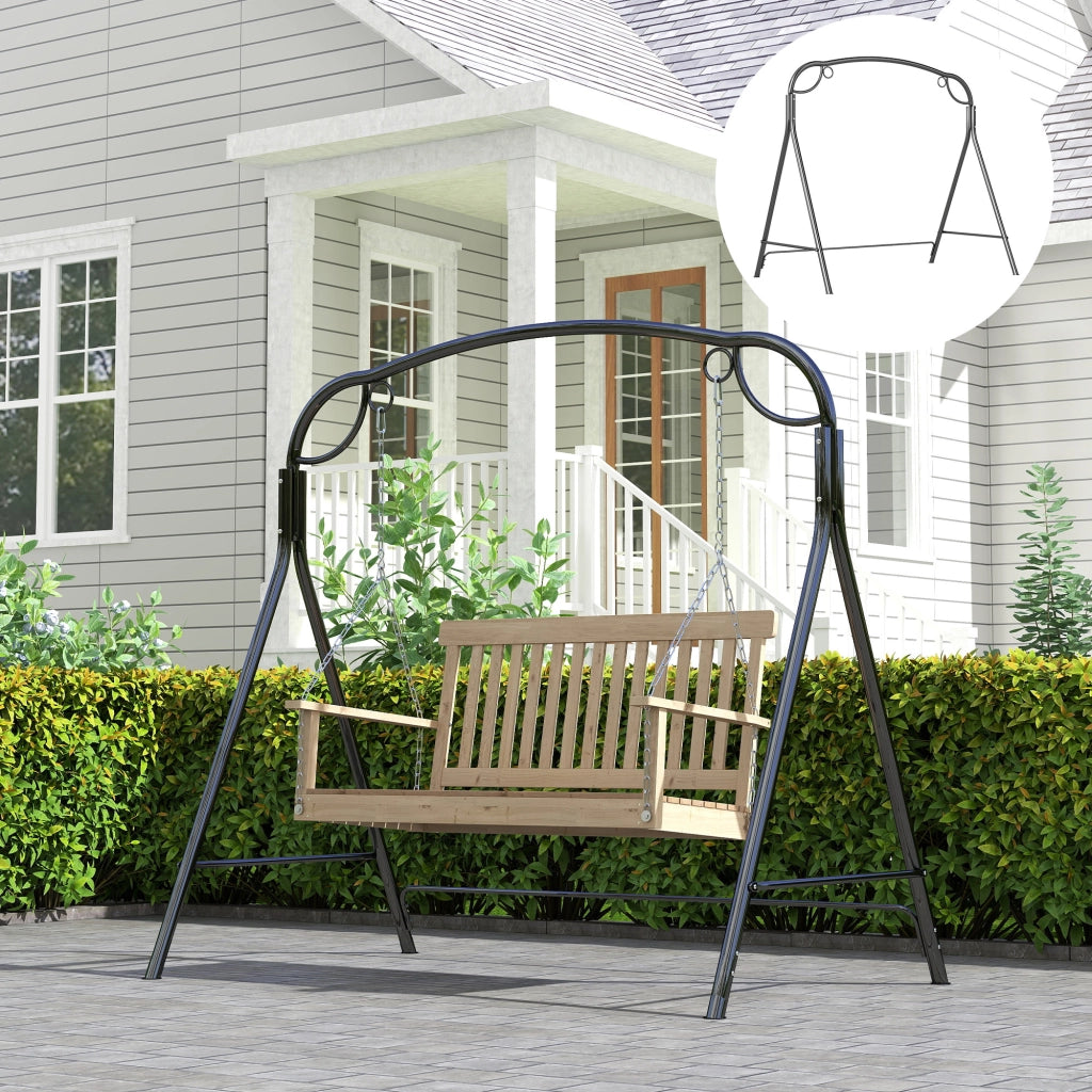Struttura per altalena da giardino ¨C Xylo ¨C metallo finitura bronzo 172x126x170 cm