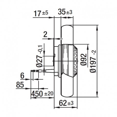 VENTILATORE ASSIALE EBM A4S200-AI04-01
