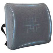 Cuscino lombare Grigio Schiuma Memory 36 x 30 x 12 cm 42012706