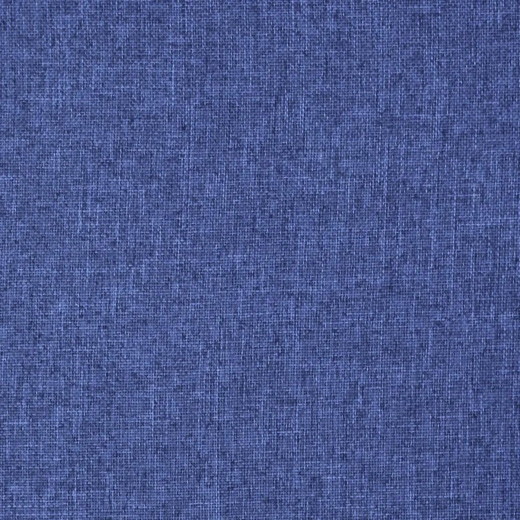 Sedia a Sdraio da Terra Pieghevole Blu in Tessuto 336588