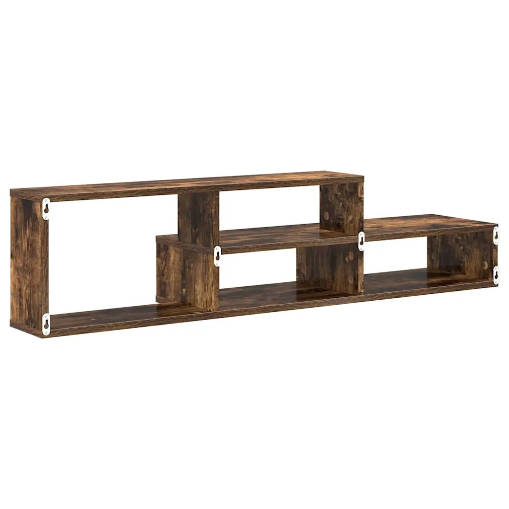 SupportoperTVaparete 120x25x28,5cm Legno multistrato