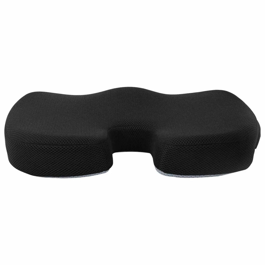 Cuscino per la seduta Nero 47 x 36,5 x 8 cm Schiuma Memory 42012685