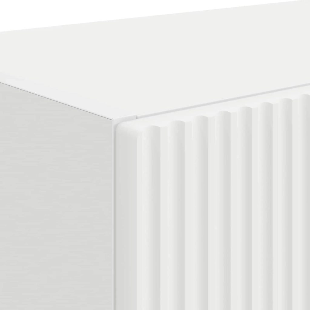 Mobile TV da parete Bianco 59,5 x 31 x 40 cm Legno multistrato 892329