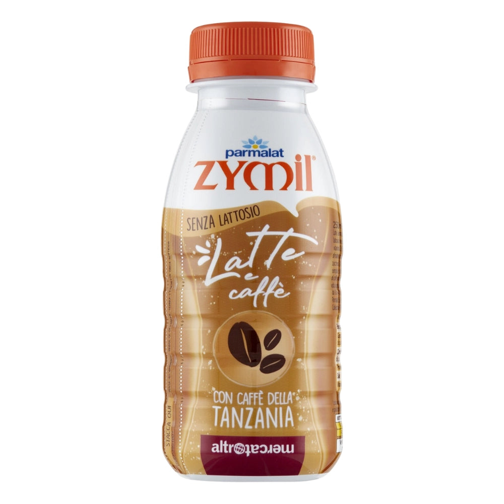 Zymil latte uht con caffe della tanzania 3 bottiglie da 250 ml