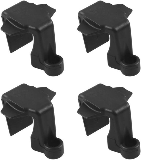 Accessori per auto - Clip per bordo 4 pezzi - Resistente - Antibatteria - Accessori per auto - Adattabile - Facile da installare