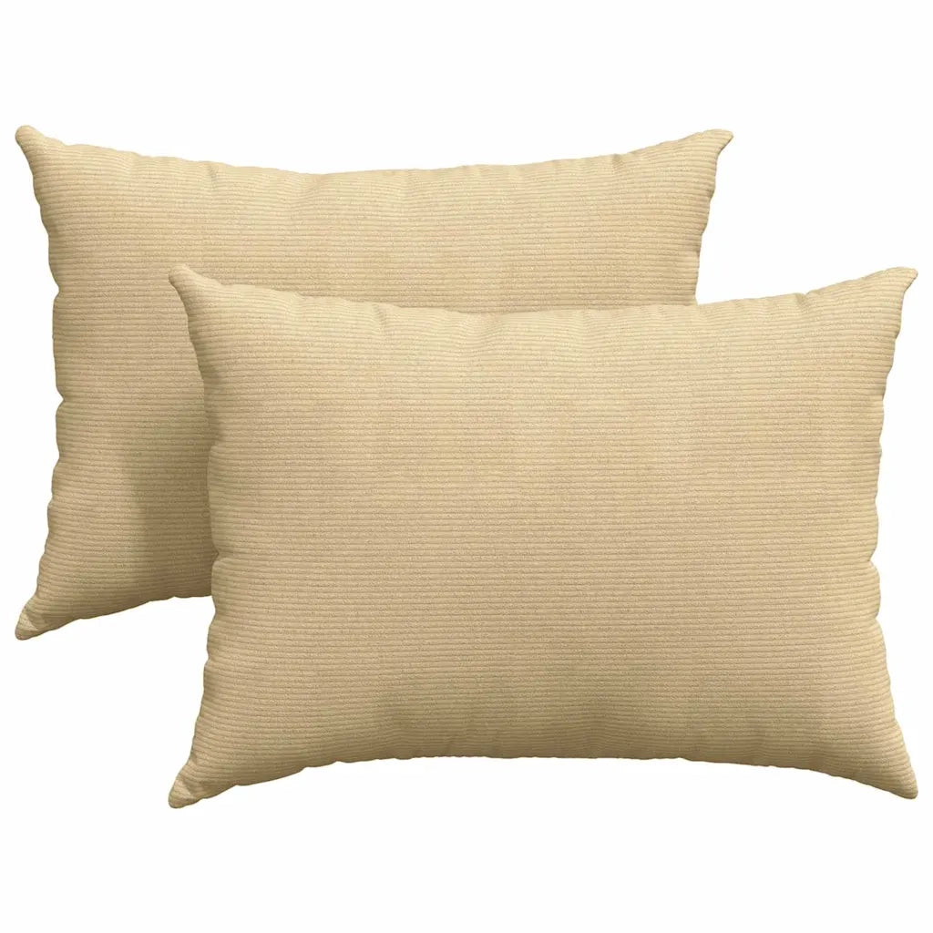 Cuscini da Divano 2 pcs Grigio Verde 70 x 50 cm 42013778