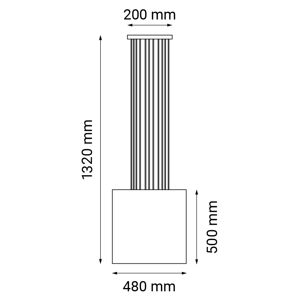 Lampada a sospensione nera con paralume E27 20W Dohar IHI