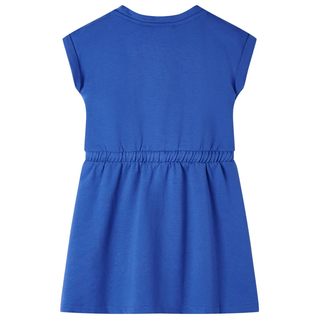 Abito per Bambini con Coulisse Blu Cobalto 104 11120