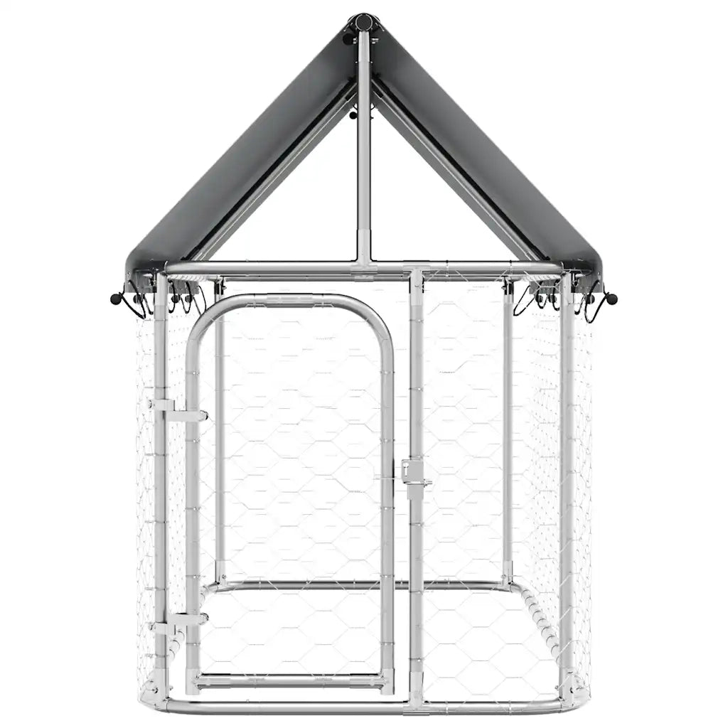Gabbia per Cani da Esterno con Tetto-Cassa per cani 200x100x150 cm
