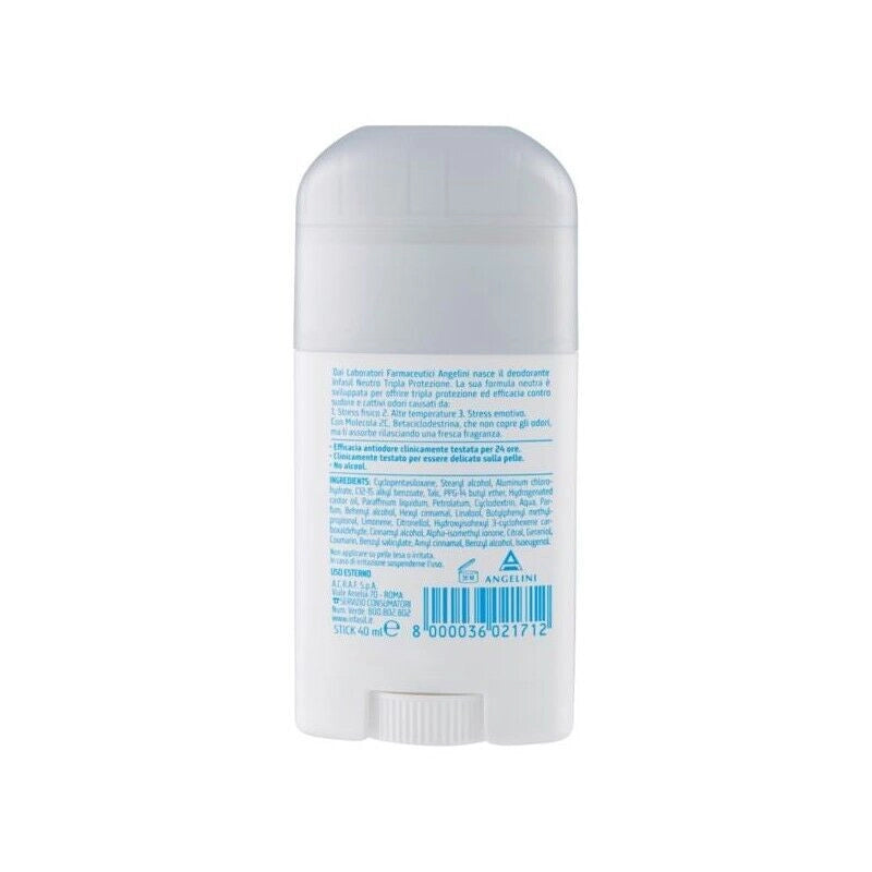 INFASIL DEODORANTE STICK NEUTRO TRIPLA PROTEZIONE DA  40 ML