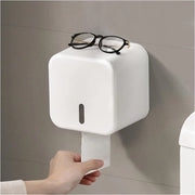 Supporto per Cartucce da Toilette Adesivo - 1 pezzo - Bianco