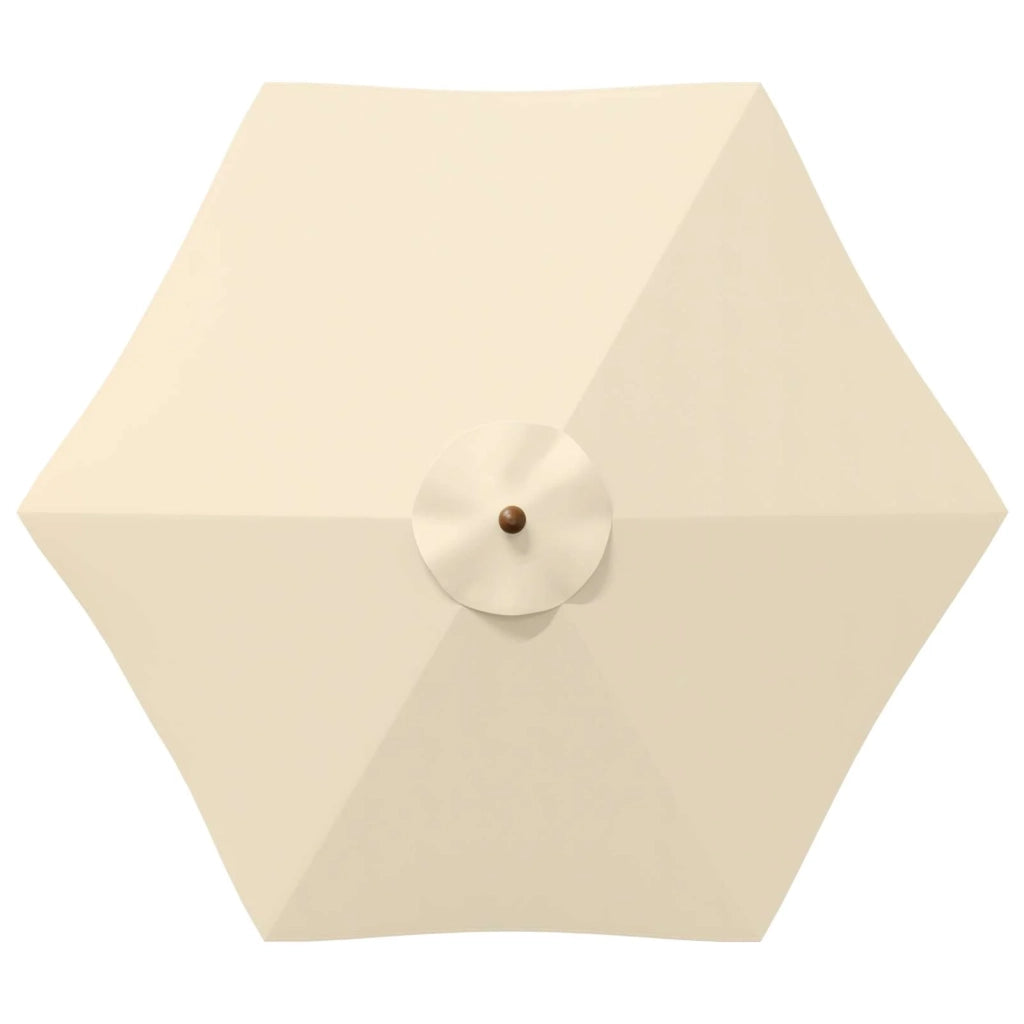 Set da pranzo da esterno con ombrellone 6 pz 3438549