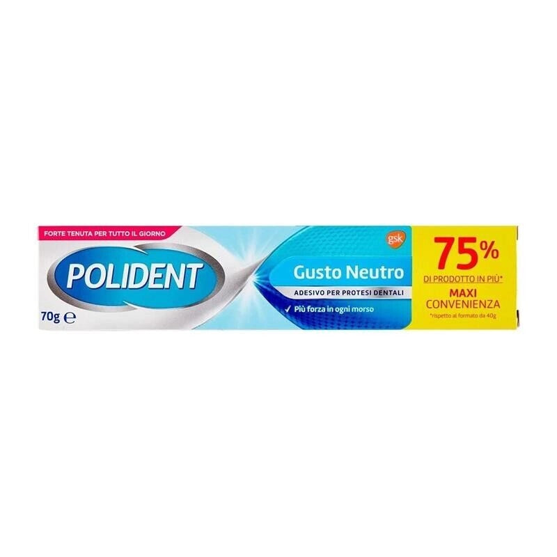 POLIDENT CREMA ADESIVA PER DENTIERA DA 70 GR GUSTO NEUTRO