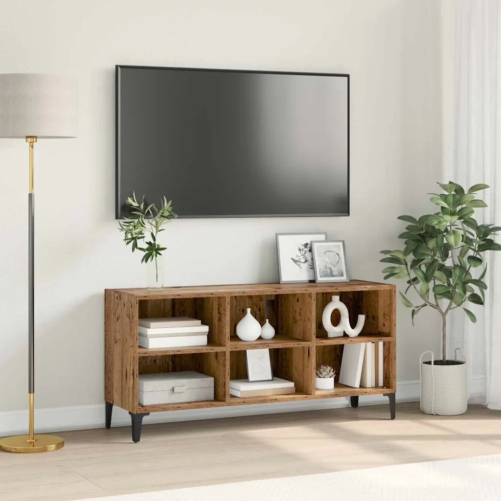 Set mobile TV Marrone 103,5 x 30 x 50 cm Legno ingegnerizzato 875113