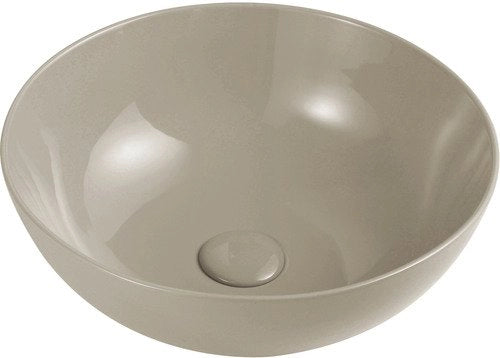 Bacinella d'appoggio D33 cm in ceramica Sabbia