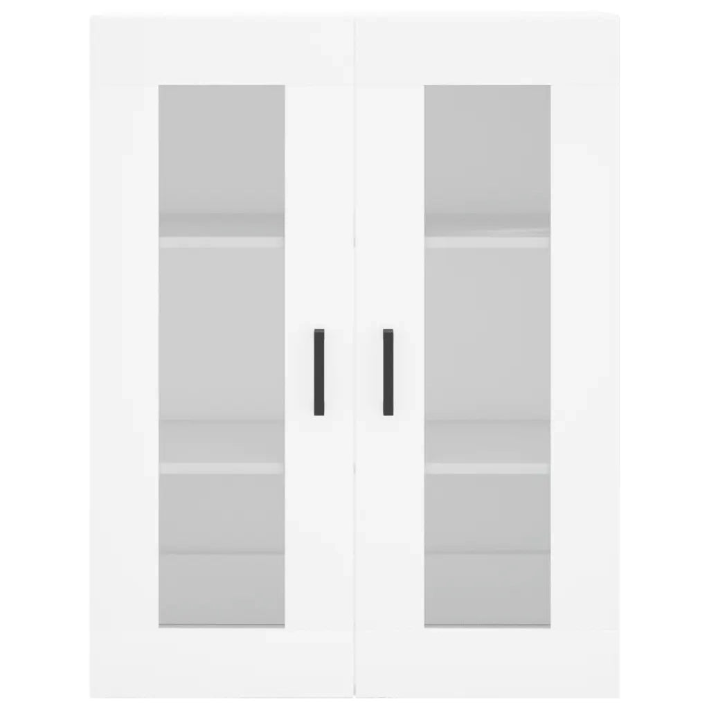 Credenza Bianca 69,5x34x180 cm in Legno Multistrato 3198401