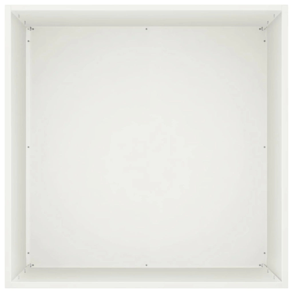 Vaso da giardino Bianco 50 x 50 x 75 cm 8005388