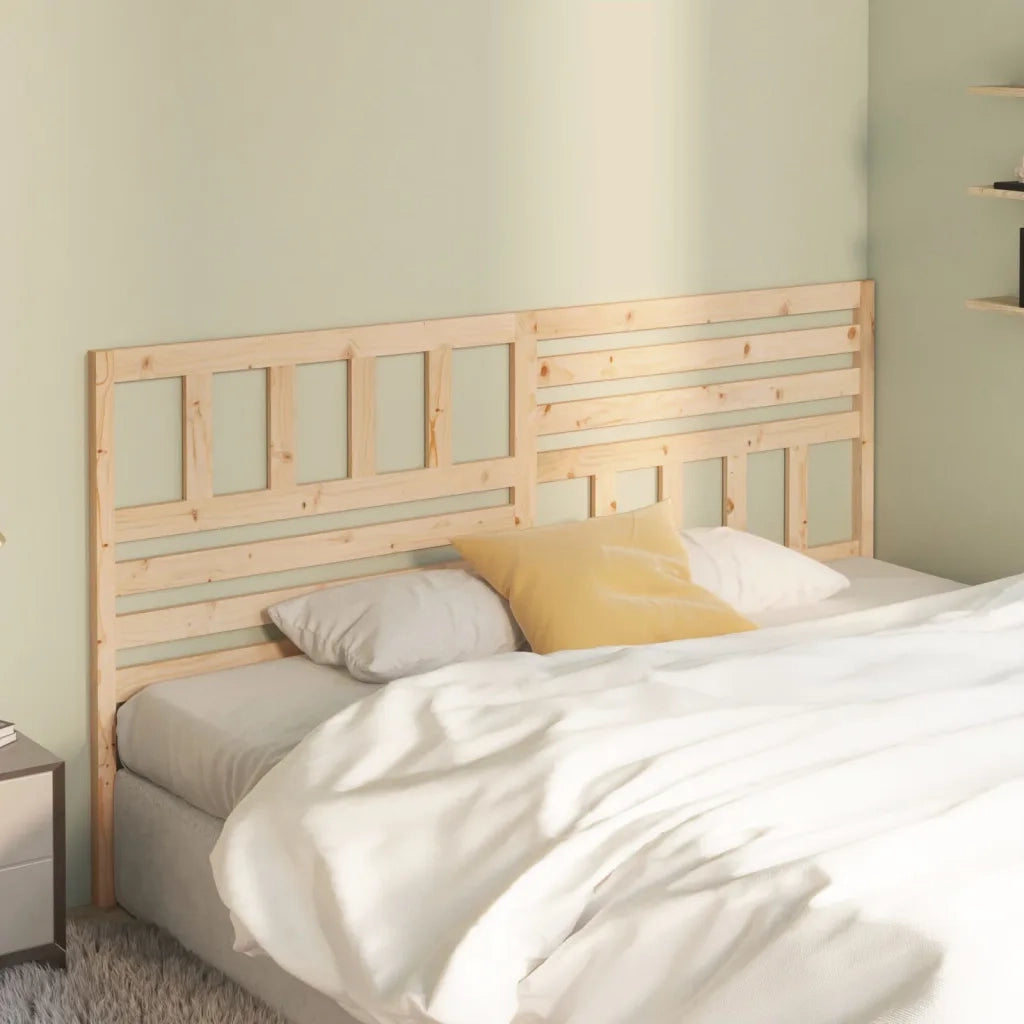 Testiera | Testata per Letto 206x4x100 cm in Legno Massello di Pino