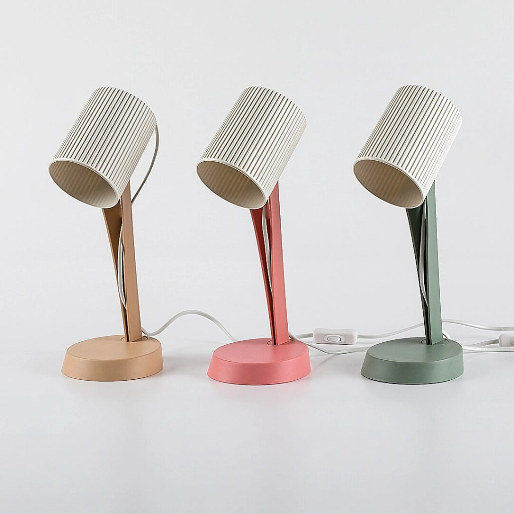 Lampada da tavolo decorativa rosa/bianca E14 Rabalux