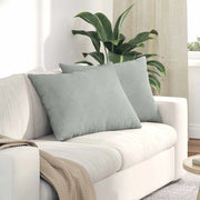 Cuscini da Divano 2 pcs Grigio chiaro 70 x 50 cm 42013756